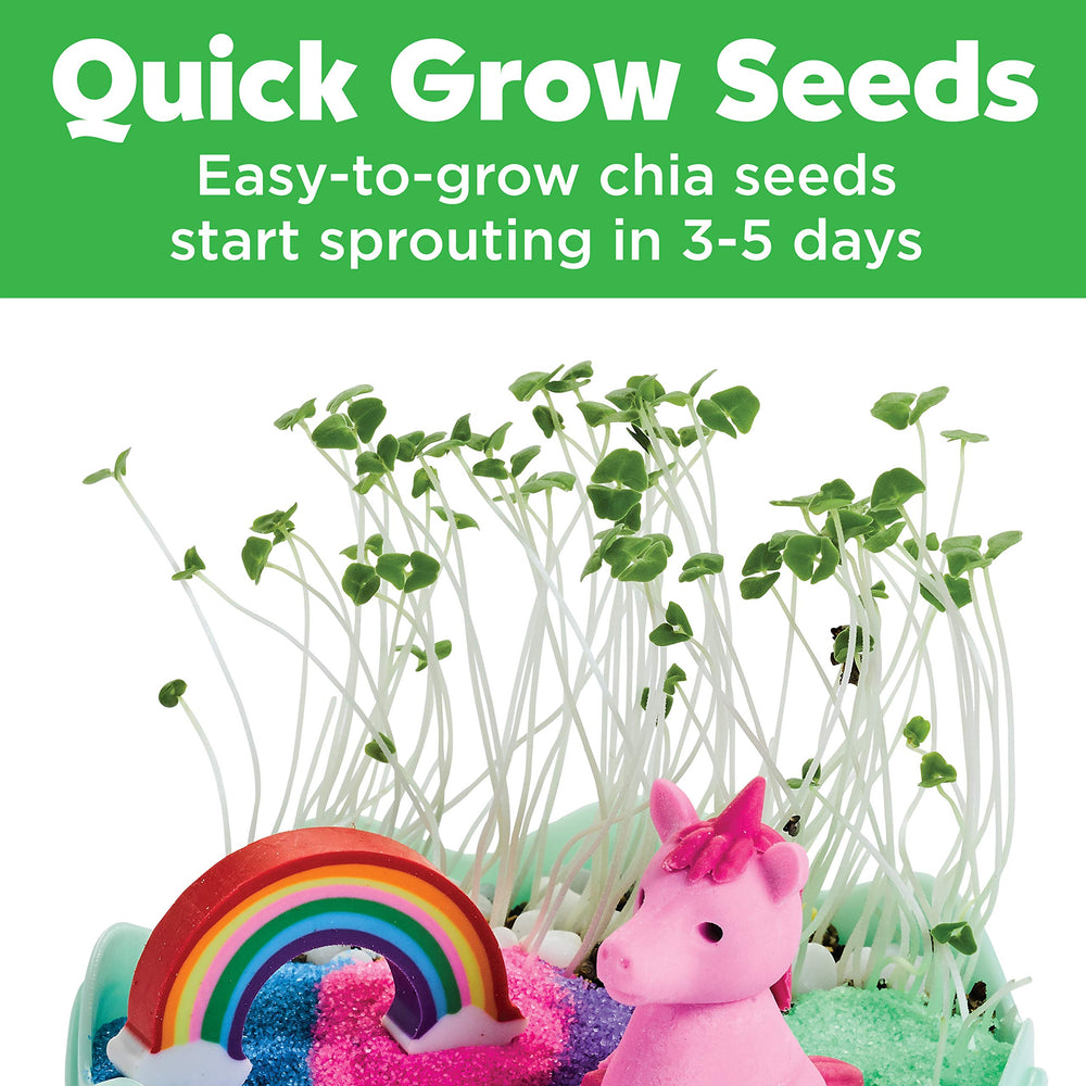 Creativity for Kids vermiculite potting mix provides a light, easy-growing medium.