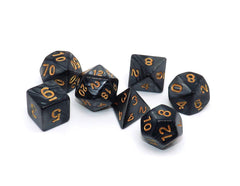 CREEBUY D10 die in pearl black with gold digits for precise checks.