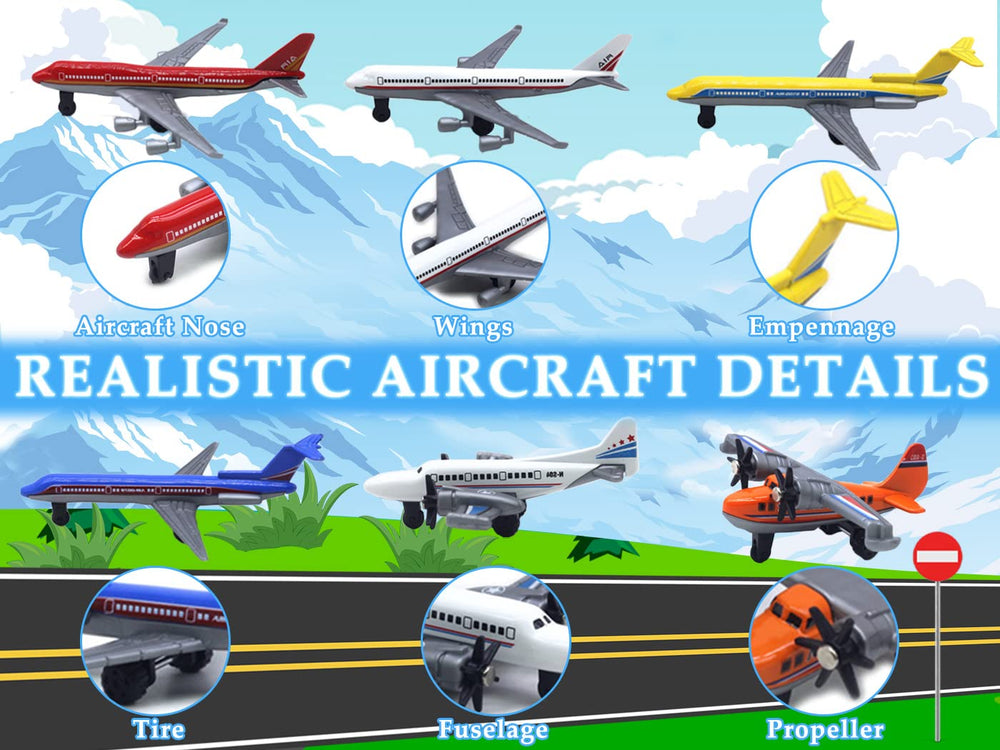 Crelloci colorful planes boost hand-eye coordination during play