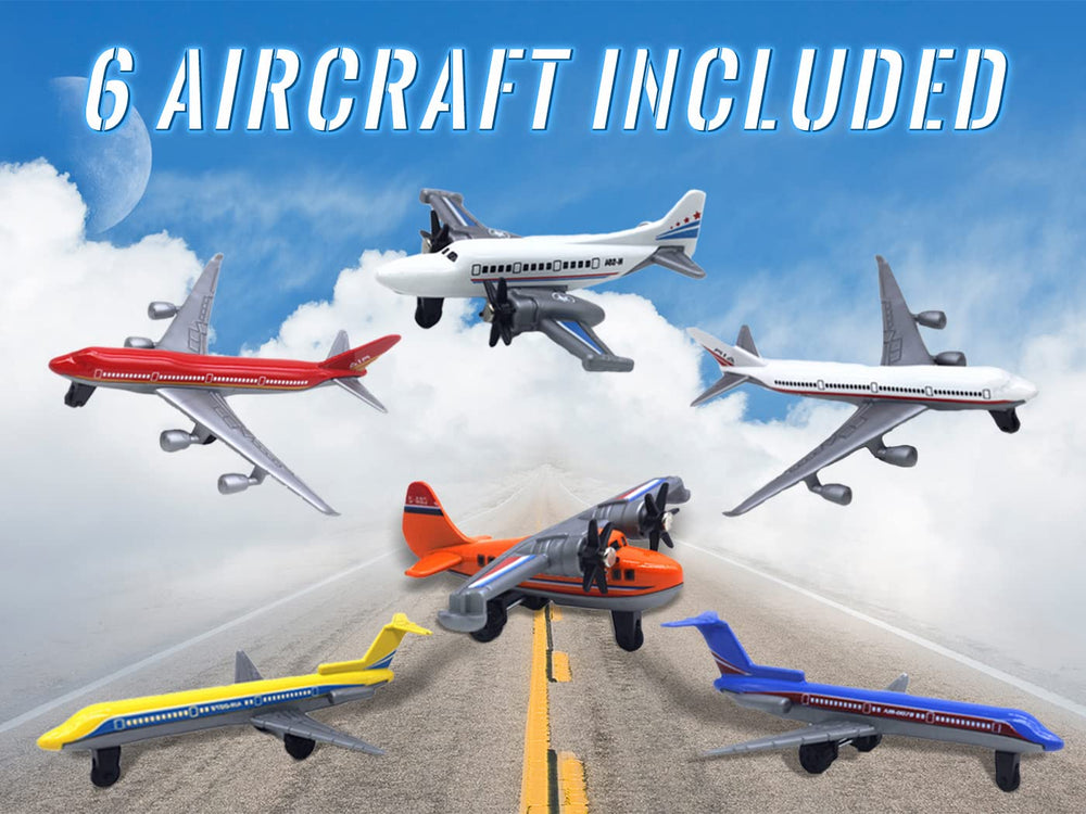 Crelloci durable aircraft with metal and plastic build
