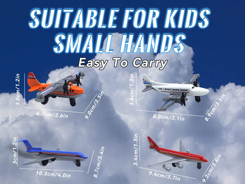 Crelloci packaging display plane set for birthday party setups