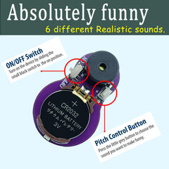 CricketPrank easy-to-hide prank device blends into environments for playful surprises.