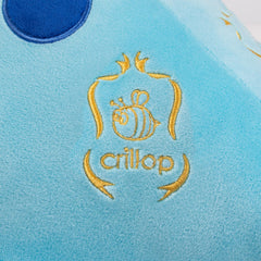 Crillop cpsc-certified blue dino plush—lab-tested safety for peace of mind.