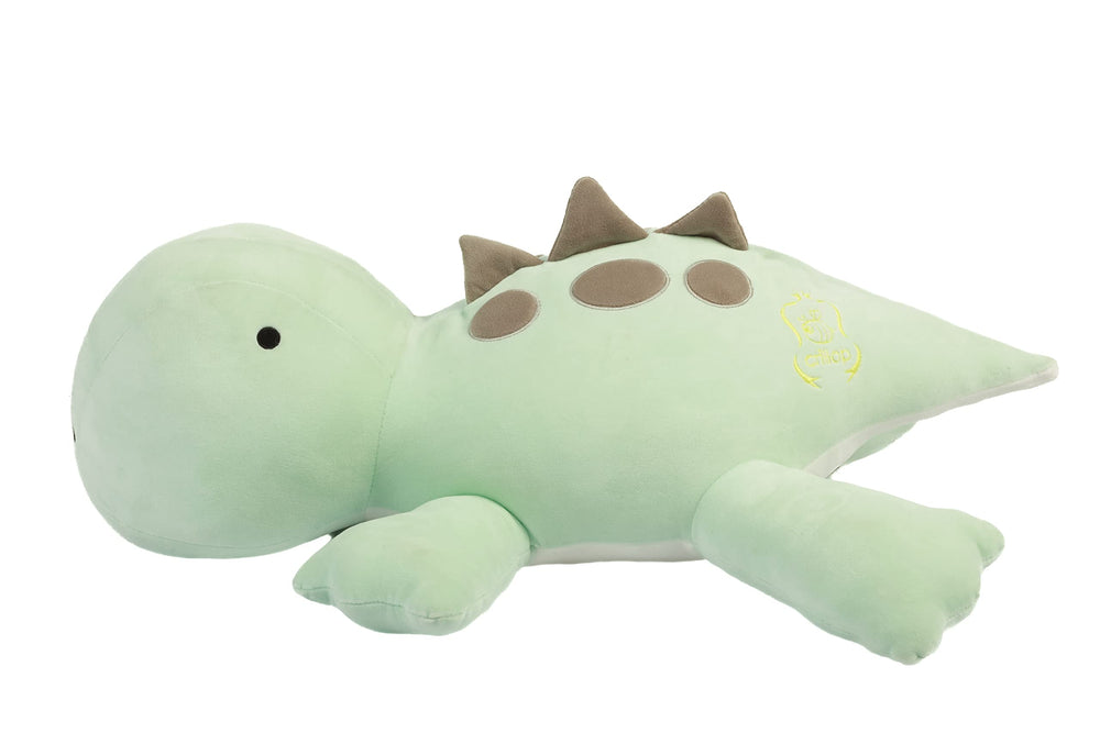 Crillop 24-inch weighted dinosaur plush full-body view for cozy evenings.