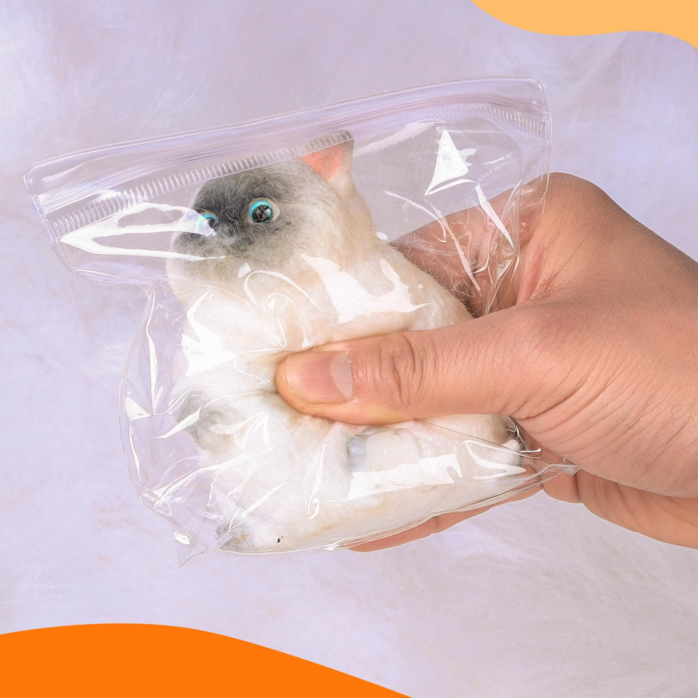 CritterCopia Big Taba Cat gift-packaged highlighting gift-ready presentation and cuddle-worthy charm.