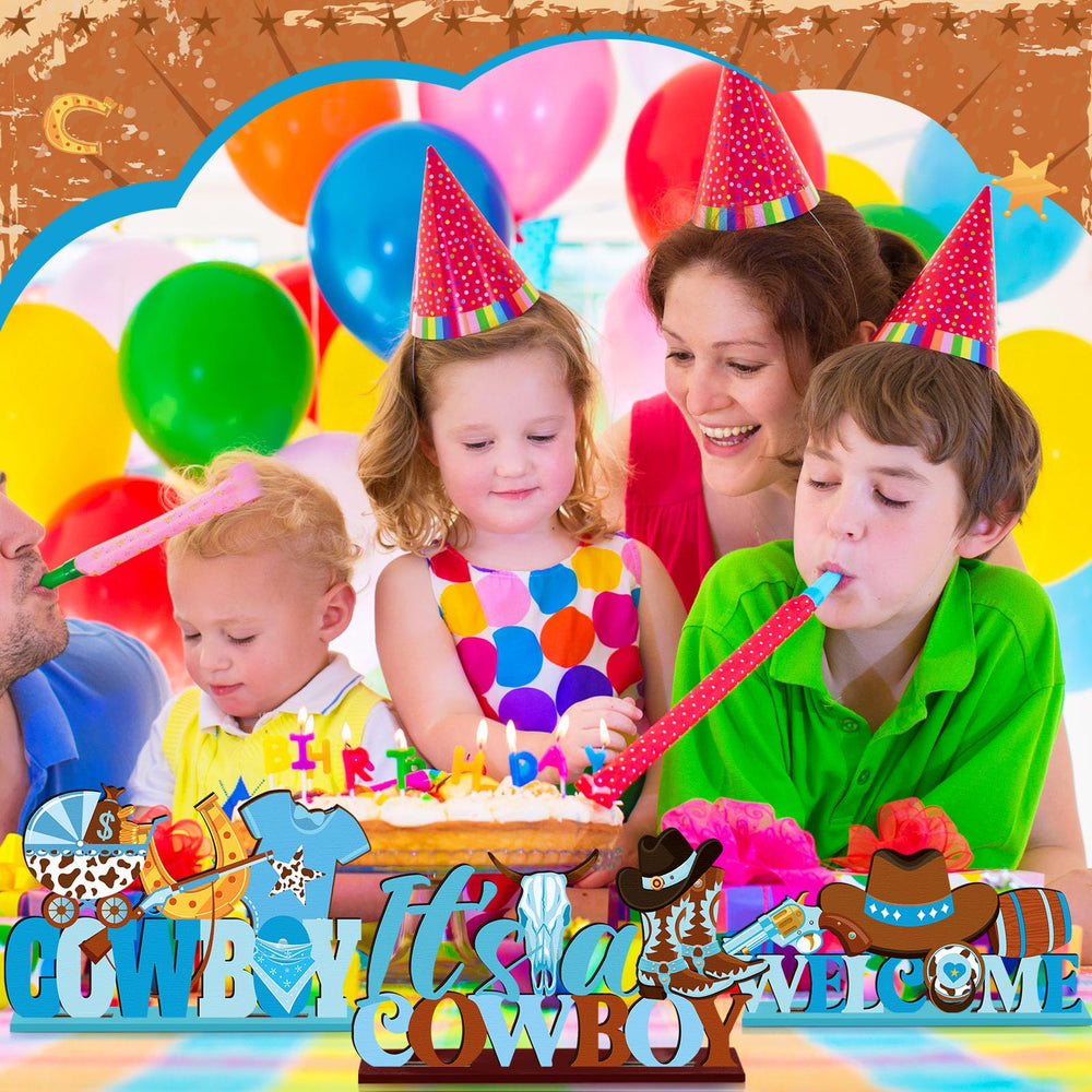 CroBlissful baby shower western decor wood creates inviting party surroundings