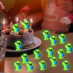 CroBlissful luminous aliens enhance stage props and display scenes with subtle glow.