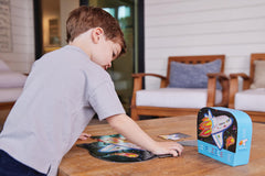 Crocodile Creek durable floor puzzle designed for little hands and long-lasting play
