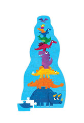 Crocodile Creek heavy-duty canister with handle keeps puzzle pieces organized and portable