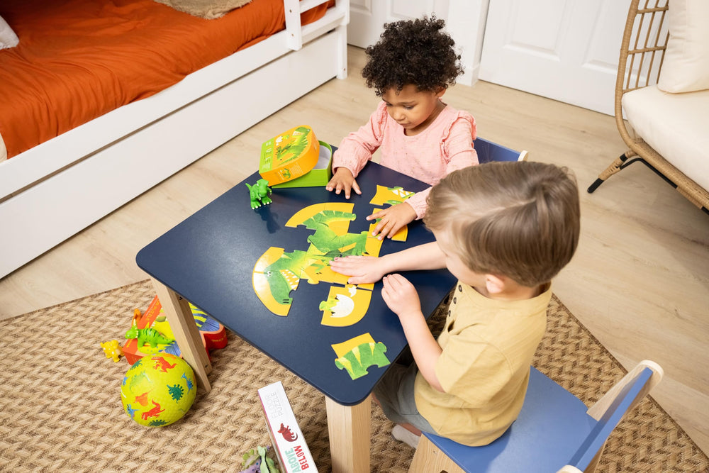 Crocodile Creek puzzle uses soy-based inks and FSC-certified materials.