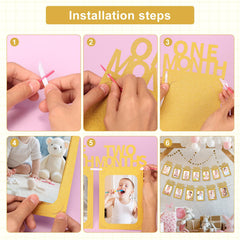 Crosize banner made from durable thick card paper for lasting display.