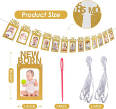 Crosize banner with redesigned letters for sturdy party decor.