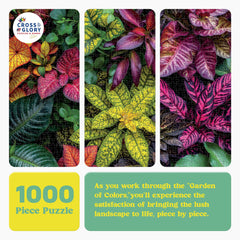Cross & Glory Garden of Colors gift packaging makes a thoughtful puzzle gift.