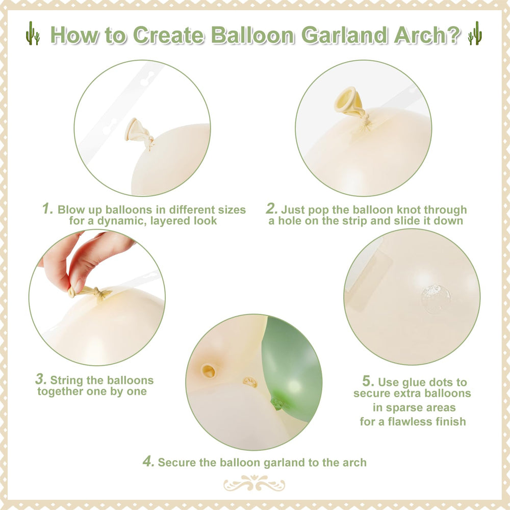 CROSSFINGERS balloon strip attachment aids quick setup.