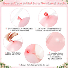 CROSSFINGERS unboxing and packaging reveals ready-to-use balloon arch kit.