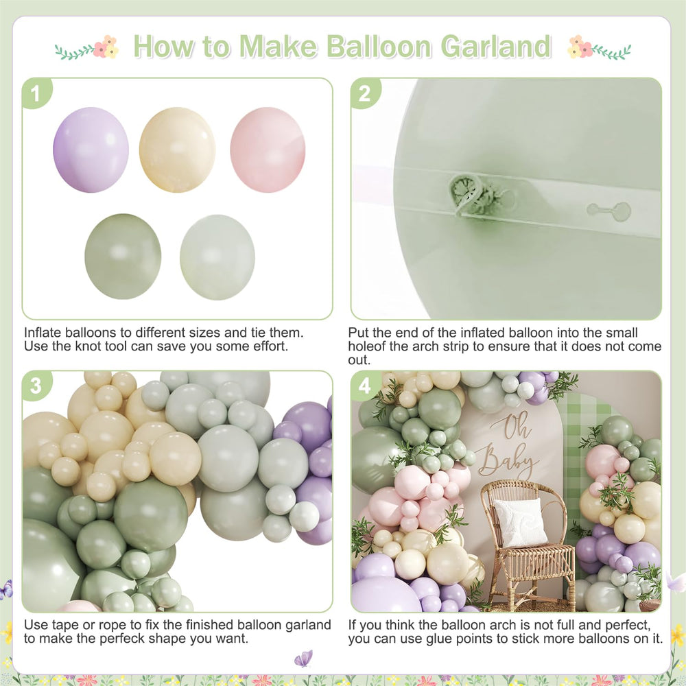 Crossfingers wedding and baby shower decor using a versatile color palette