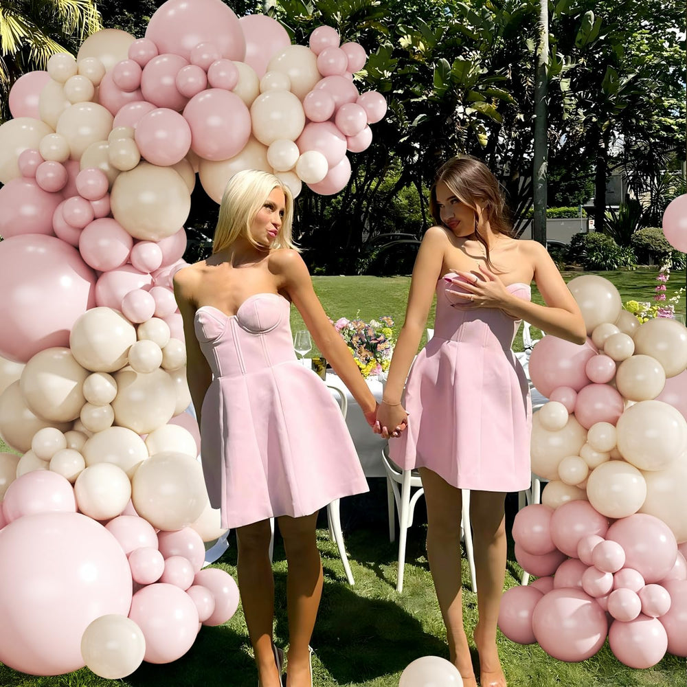 CROSSFINGERS white balloons offer versatile filler for any venue