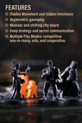CrowD Games steampunk miniatures on detailed bases for dramatic clashes.