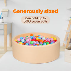 CROWNZONEE gift-ready ball pit is a thoughtful present for birthdays