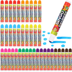Crtiin bingo dauber set 40pcs for quick, clean color accents on cards.