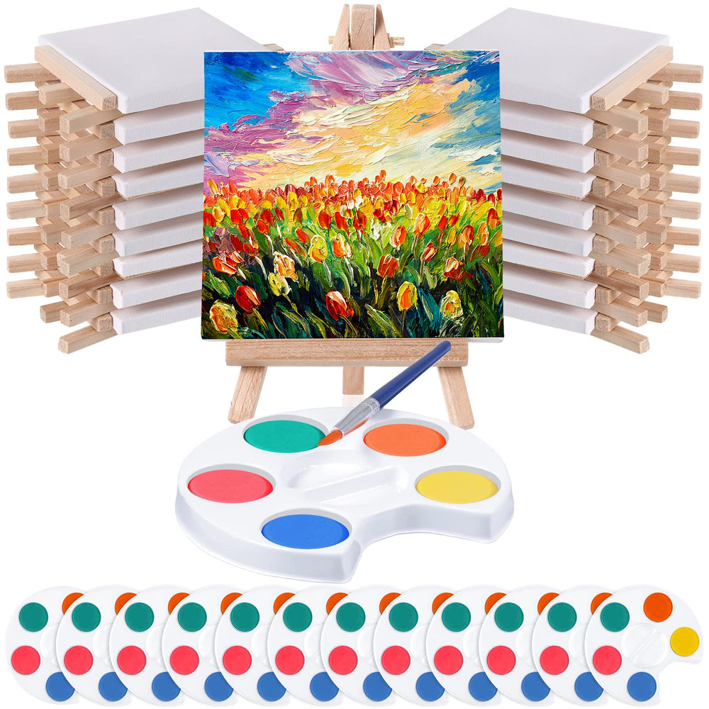 Crtiin mini canvas 4x4 inch for kids' painting at home