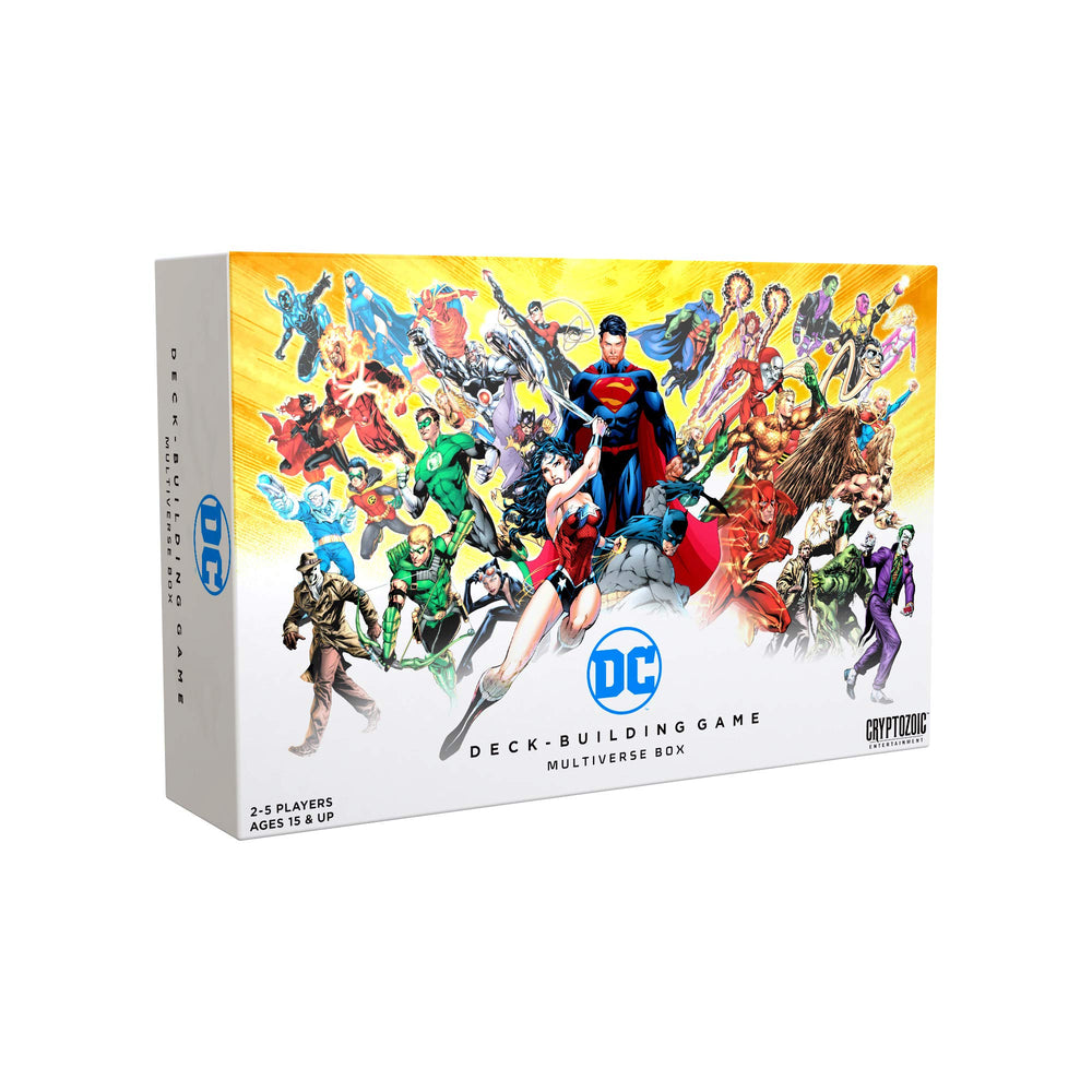 Cryptozoic DC Multiverse Box showing organized storage solution