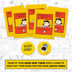 Cryptozoic Entertainment Peanuts Doctor is In advice cards spark lighthearted discussion at playtime