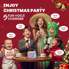 CscyyAmz karaoke machine USB-C battery for long playback