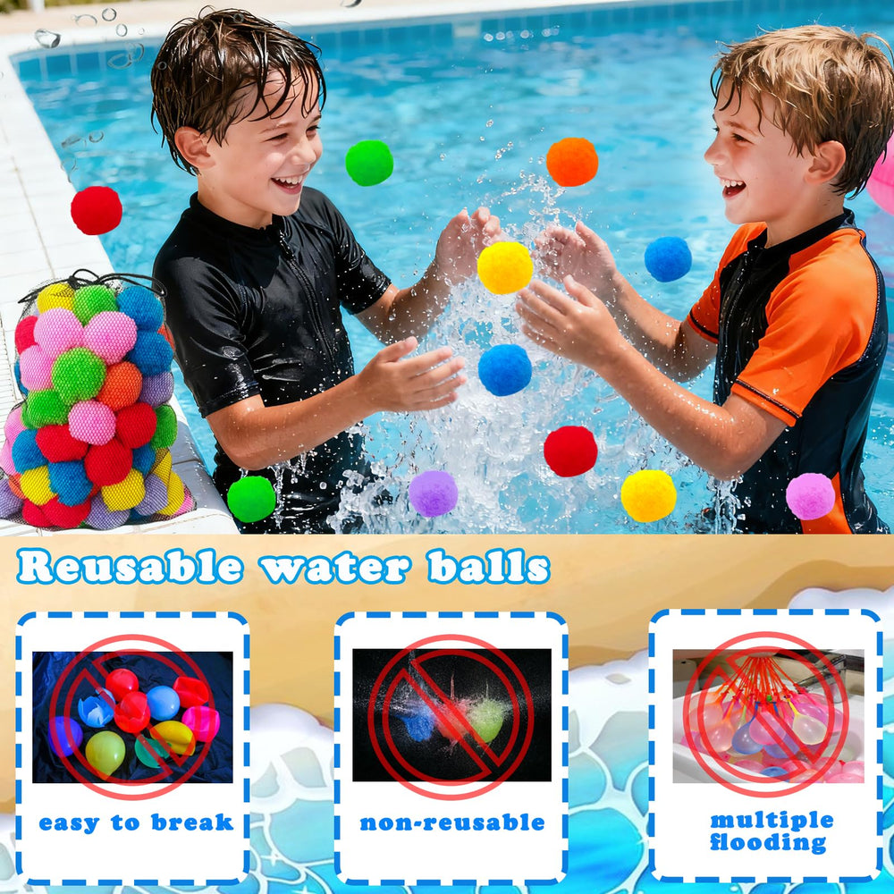 Cshangzei purple water splash ball great for pool parties