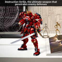 CSNRHG 923-piece build set laid out highlights comprehensive building experience.