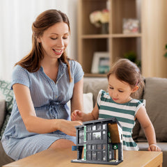 CSNRHG Coffee Shop Building Blocks: clear instructions support easy solo or group assembly.