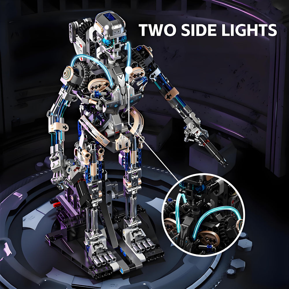 CSNRHG display-ready robot figure illustrating mechanical design and aesthetics.