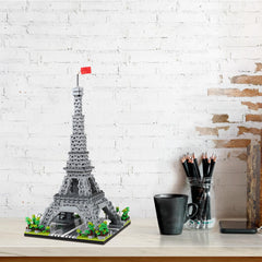 CSNRHG Eiffel Tower ABS material ensuring durability during play and display