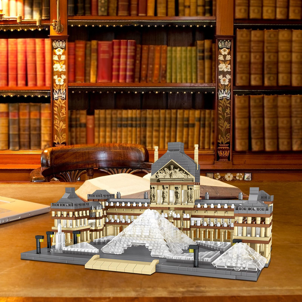 CSNRHG Louvre model assembly kit supports hands-on learning and fine motor skills.