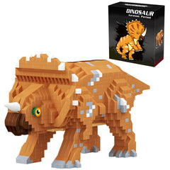 CSNRHG Triceratops building blocks—1145 pieces for immersive construction and display.