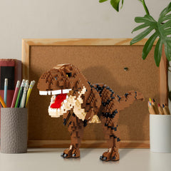 CSNRHG Tyrannosaurus pose displays a museum-worthy stance for shelf décor