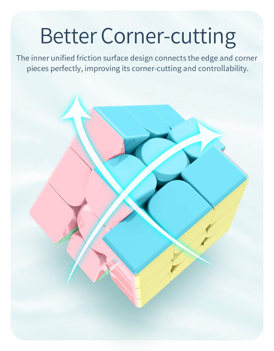3x3x3 Speed Cube suitable for all ages enhances problem solving