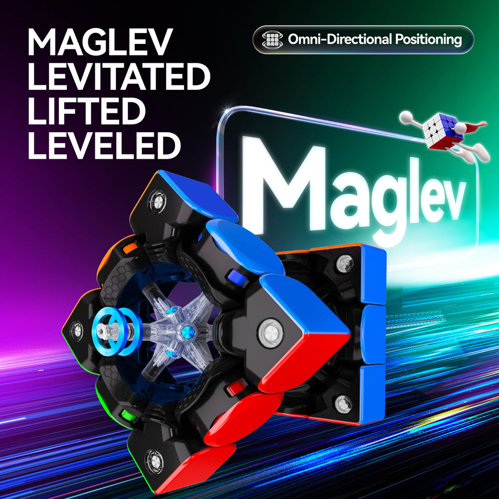 UV coating on GAN V100 provides durability and grip for fast turning.