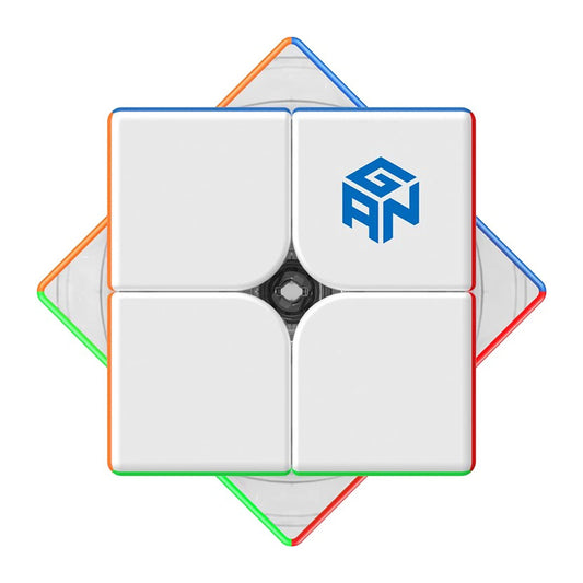 CuberShop GAN 251 M Air front view, compact stickerless cube for fast solving.
