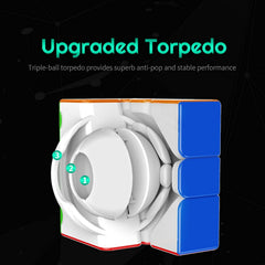 CuberShop MGCSQ1 compact size and ABS plastic construction feel comfortable
