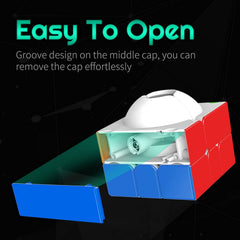 CuberShop MGCSQ1 magnet slots inside ensure precise positioning