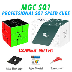 CuberShop MGCSQ1 top view highlights compact cube size for quick repositioning