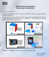CuberShop Moyu RS3M 2021 MagLev open cube reveals internal magnets