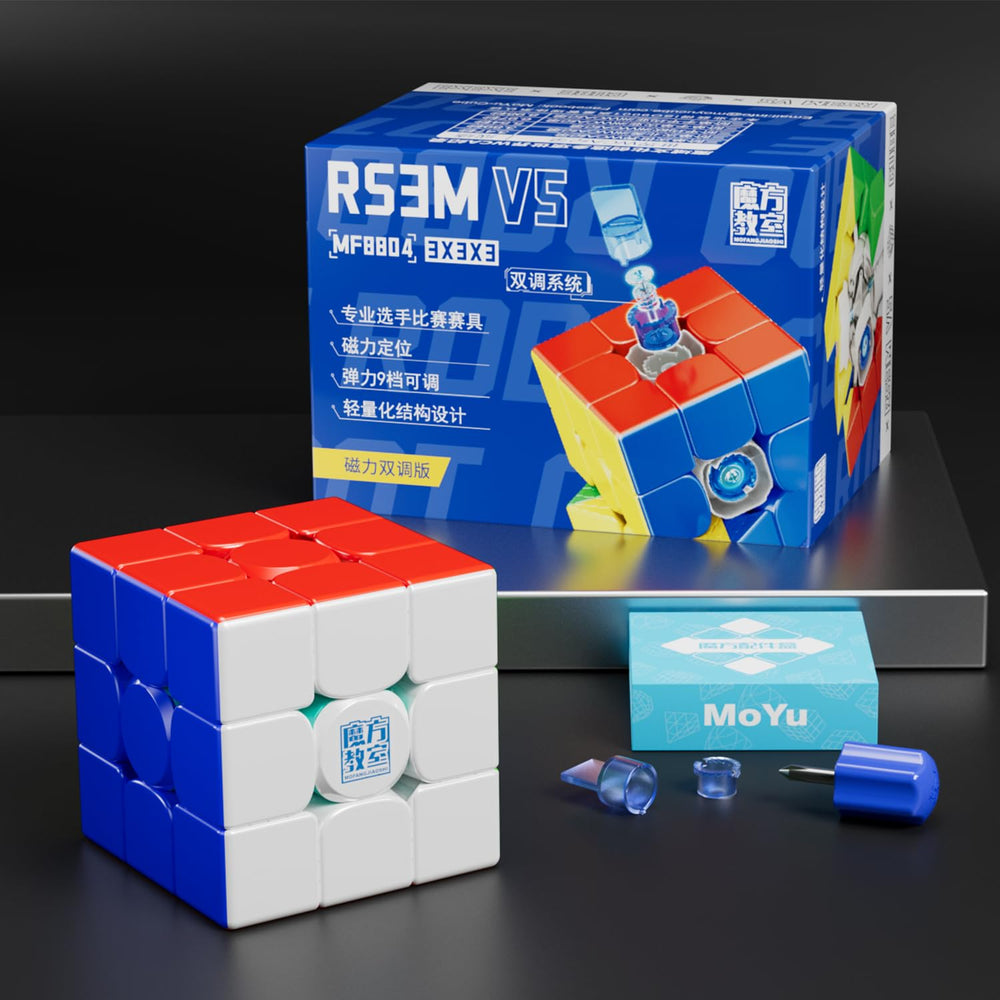 CuberShop Moyu RS3M V5 stickerless finish with vibrant colors