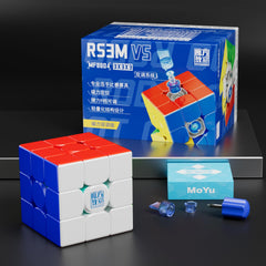 CuberShop Moyu RS3M V5 stickerless finish with vibrant colors
