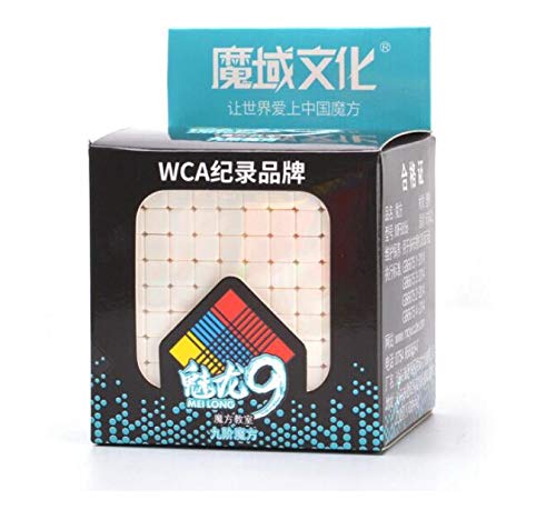 CuberSpeed MF9 Update 9x9 ABS plastic construction for shatter-proof reliability