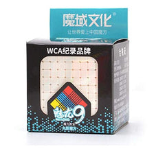 CuberSpeed MF9 Update 9x9 ABS plastic construction for shatter-proof reliability