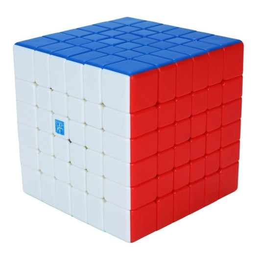 Cuberspeed Moyu Meilong 6x6 V2 top view shows stickerless design for smooth turning.
