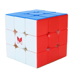 Stickerless Cuberspeed Tornado V4 M with vibrant colors for easy recognition.