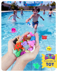 Cubetoou finished water pets are soft colorful and kid friendly